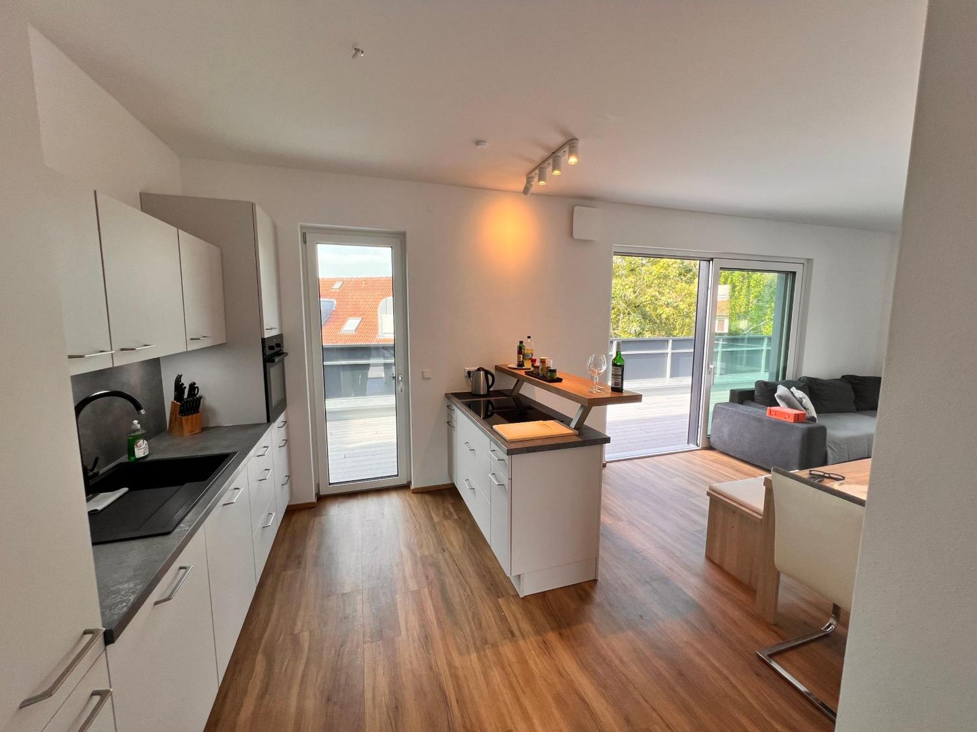 Modernes City-Apartment - Top-Lage In Nuernberg Exteriér fotografie